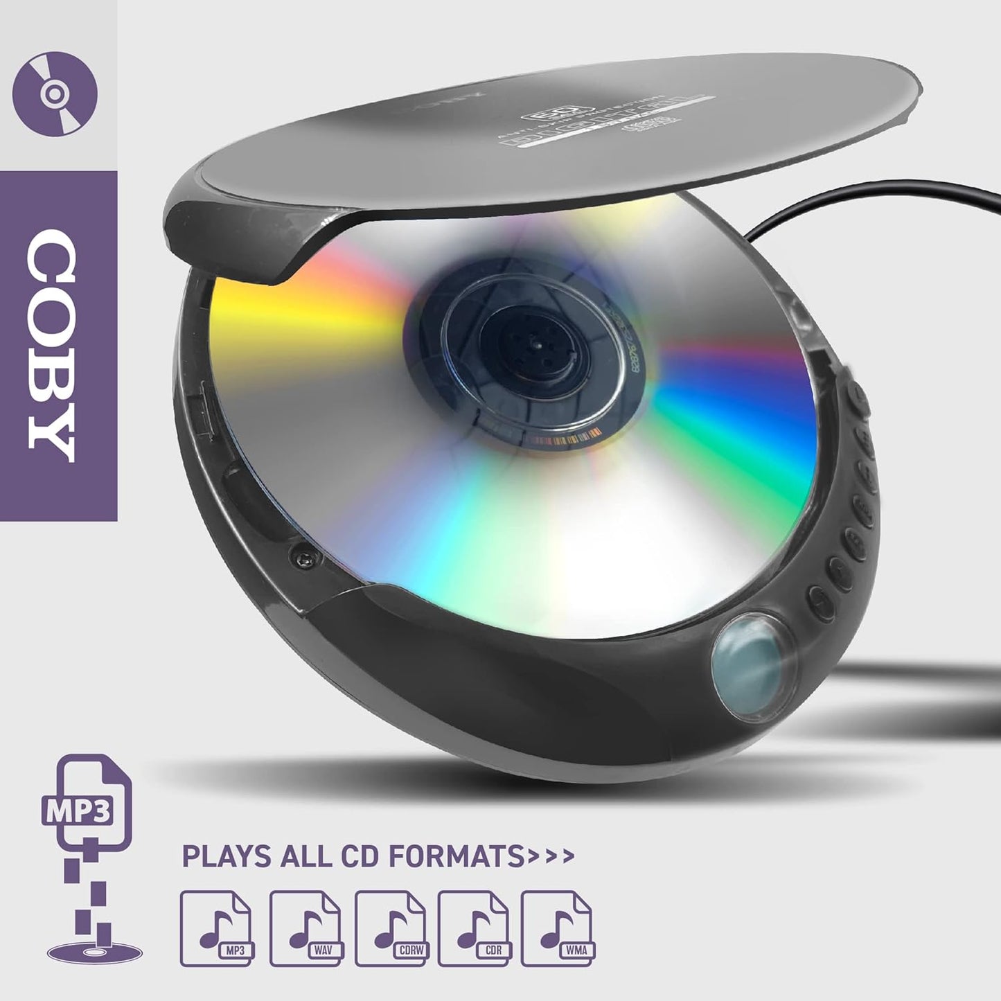 CD Player with Headphones