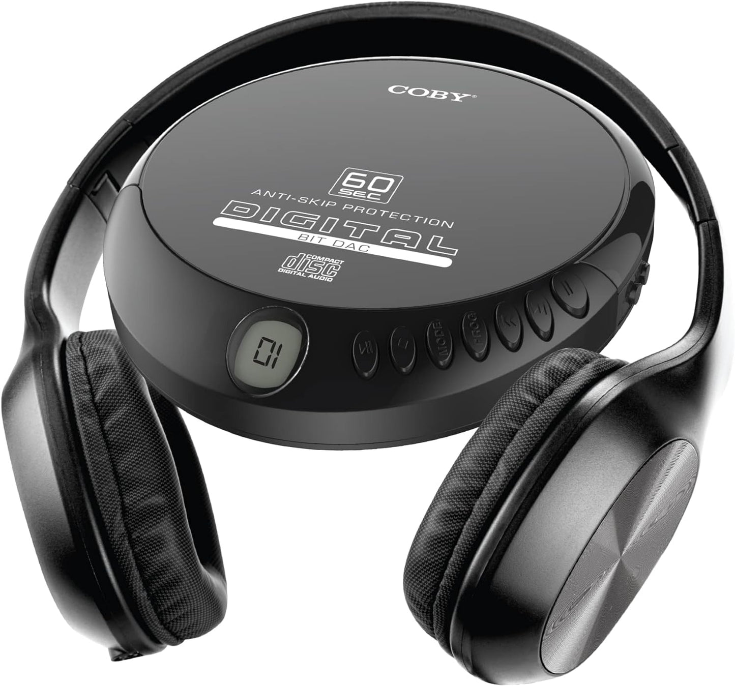 CD Player with Headphones