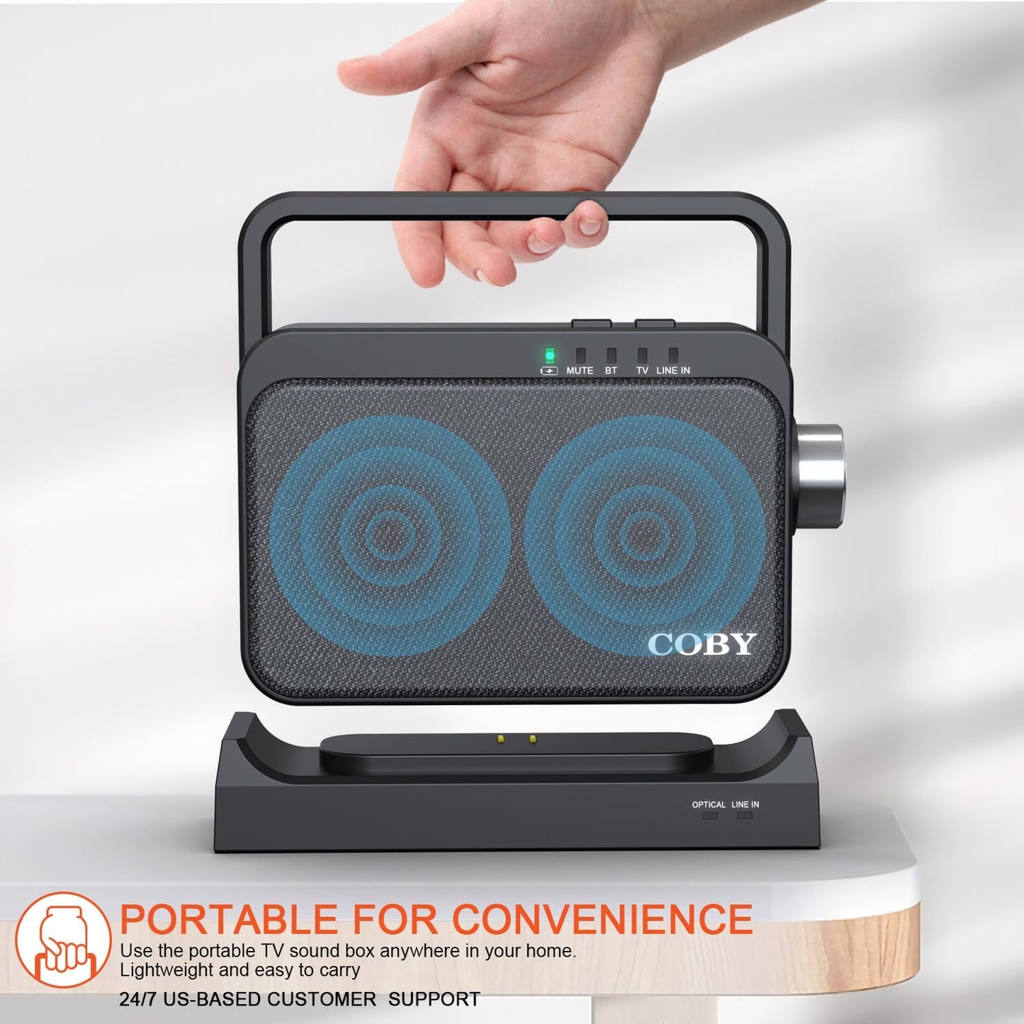 Wireless Senior TV Speaker