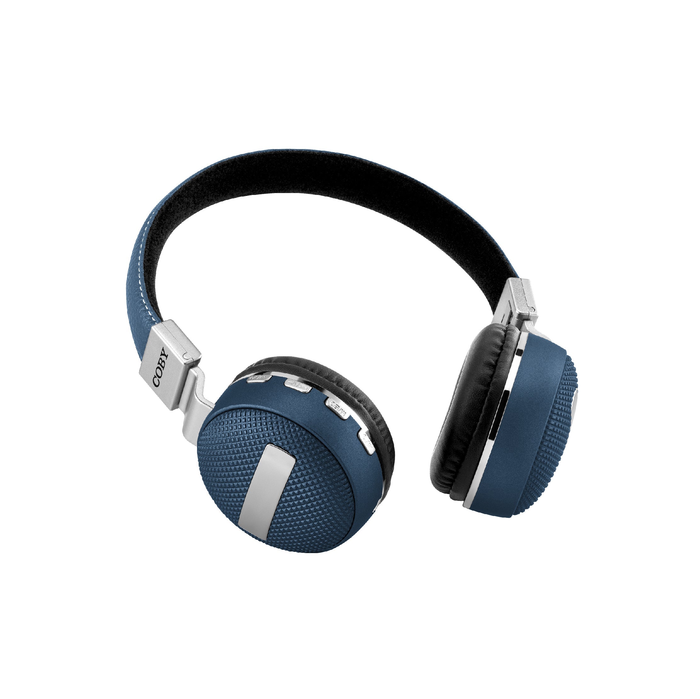 Wireless Folding Stereo Headphones – COBY Audio